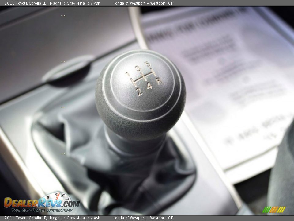 2011 Toyota Corolla LE Magnetic Gray Metallic / Ash Photo #13