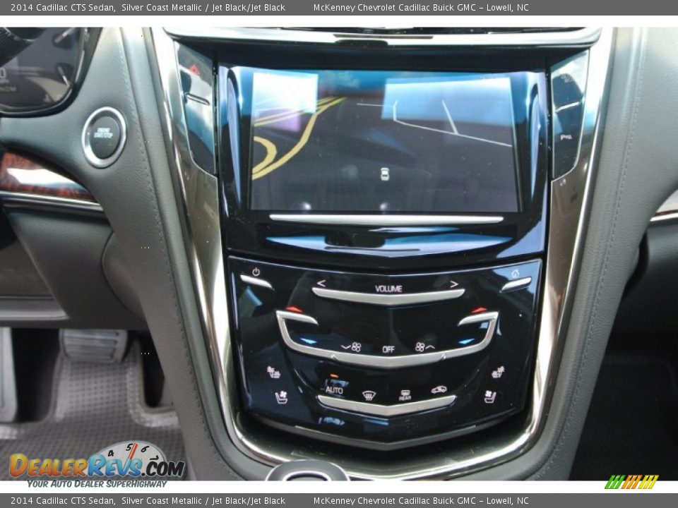 2014 Cadillac CTS Sedan Silver Coast Metallic / Jet Black/Jet Black Photo #11
