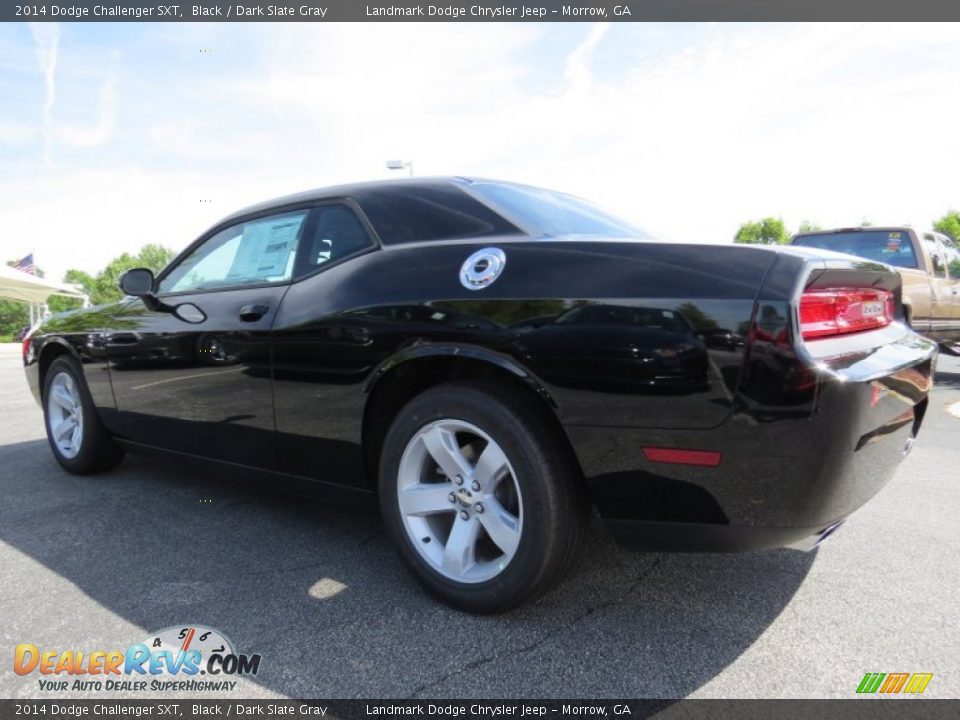 2014 Dodge Challenger SXT Black / Dark Slate Gray Photo #2