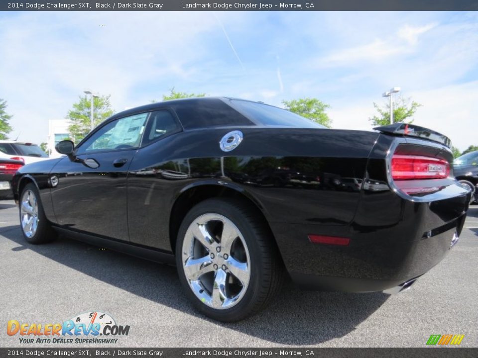 2014 Dodge Challenger SXT Black / Dark Slate Gray Photo #2