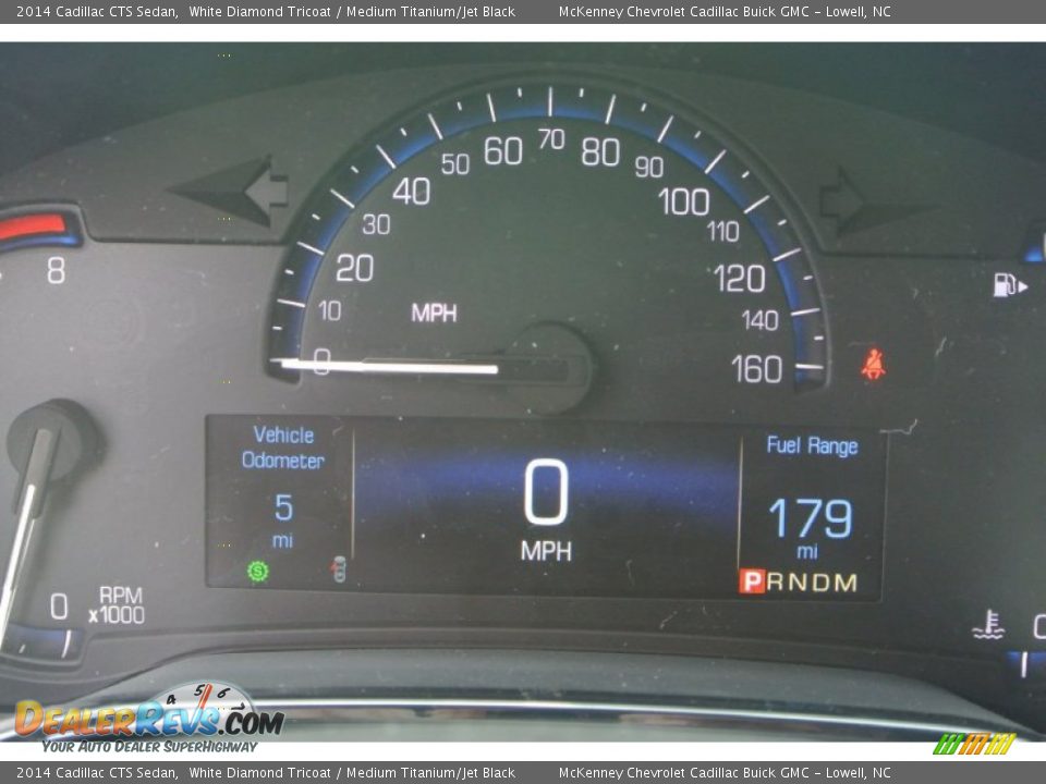 2014 Cadillac CTS Sedan White Diamond Tricoat / Medium Titanium/Jet Black Photo #14
