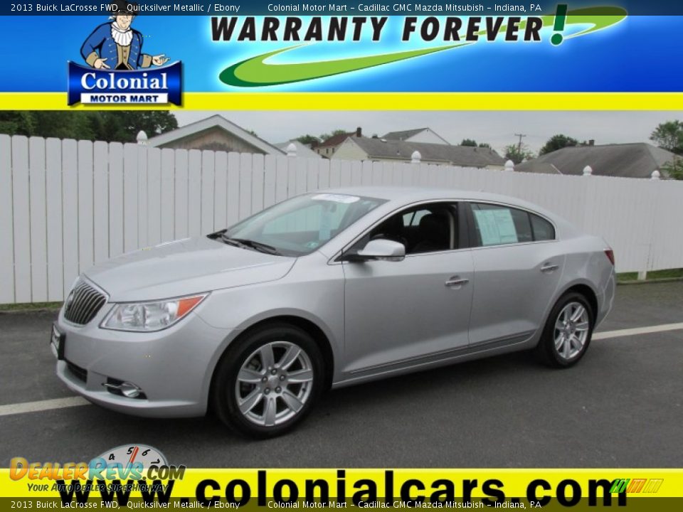 2013 Buick LaCrosse FWD Quicksilver Metallic / Ebony Photo #1