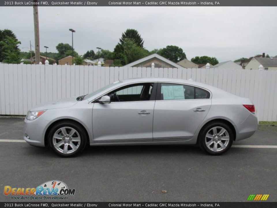 2013 Buick LaCrosse FWD Quicksilver Metallic / Ebony Photo #2