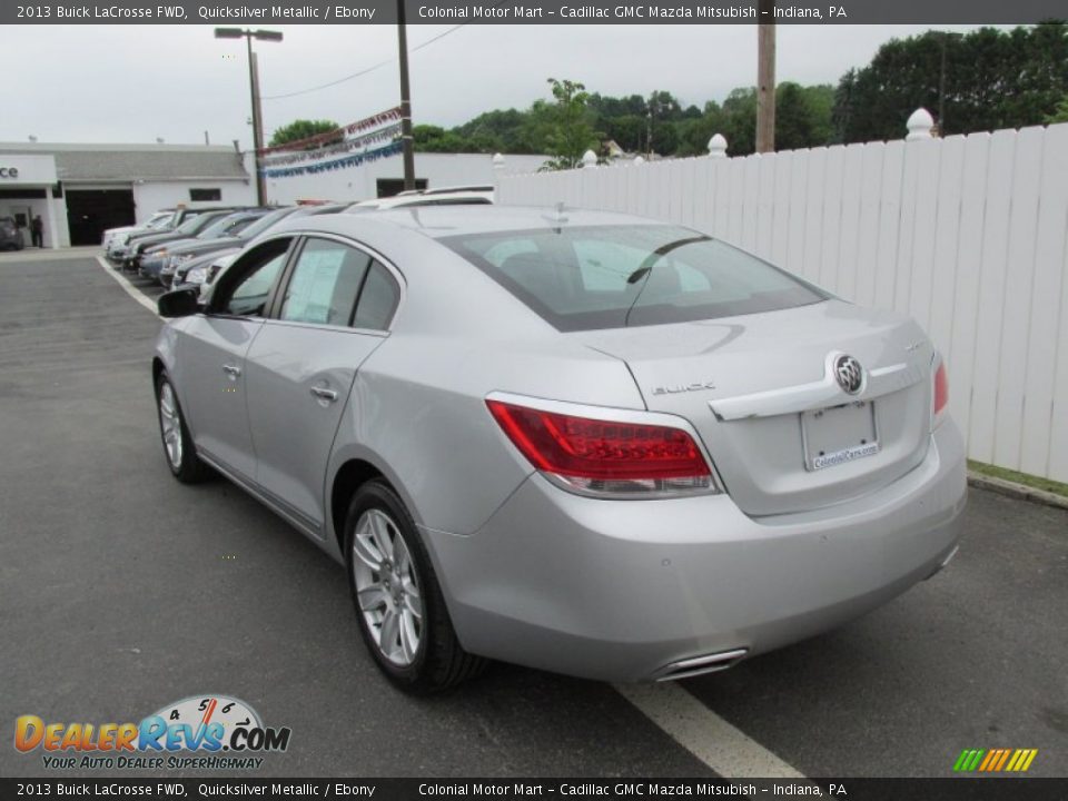 2013 Buick LaCrosse FWD Quicksilver Metallic / Ebony Photo #4