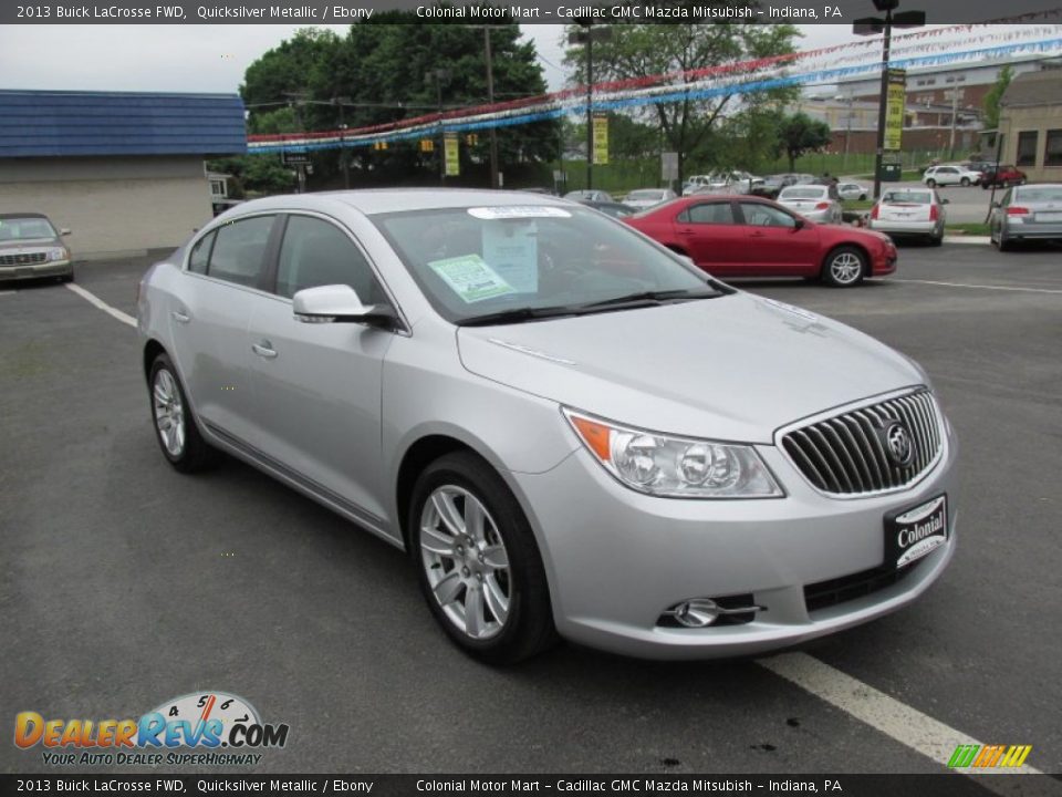 2013 Buick LaCrosse FWD Quicksilver Metallic / Ebony Photo #7