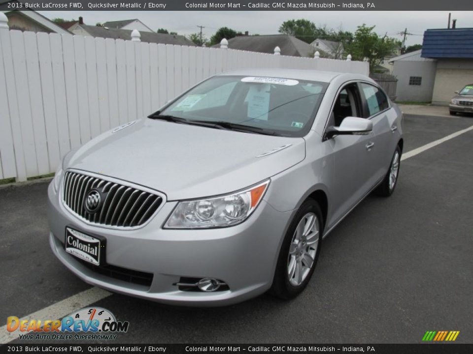 2013 Buick LaCrosse FWD Quicksilver Metallic / Ebony Photo #9