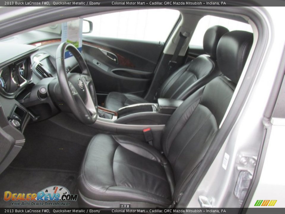 2013 Buick LaCrosse FWD Quicksilver Metallic / Ebony Photo #12