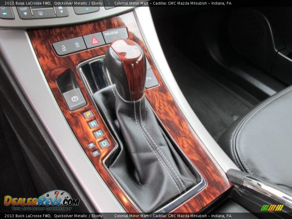 2013 Buick LaCrosse FWD Quicksilver Metallic / Ebony Photo #15