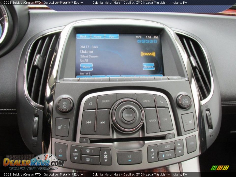 2013 Buick LaCrosse FWD Quicksilver Metallic / Ebony Photo #16