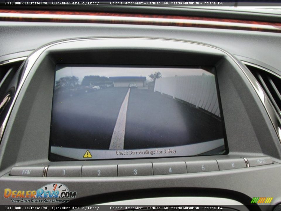 2013 Buick LaCrosse FWD Quicksilver Metallic / Ebony Photo #18