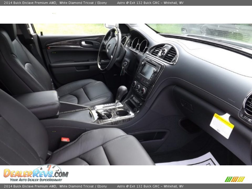 2014 Buick Enclave Premium AWD White Diamond Tricoat / Ebony Photo #5