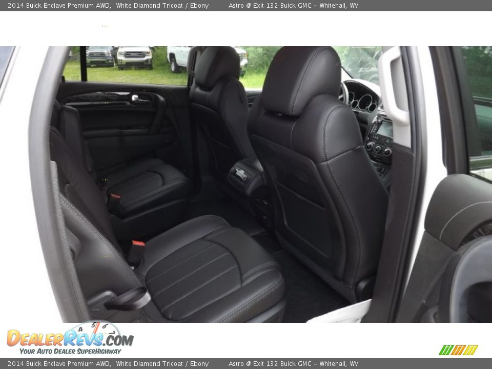 2014 Buick Enclave Premium AWD White Diamond Tricoat / Ebony Photo #6