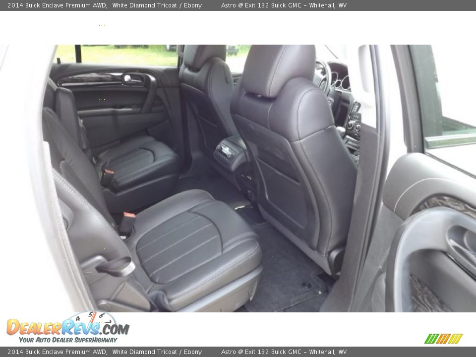 2014 Buick Enclave Premium AWD White Diamond Tricoat / Ebony Photo #7
