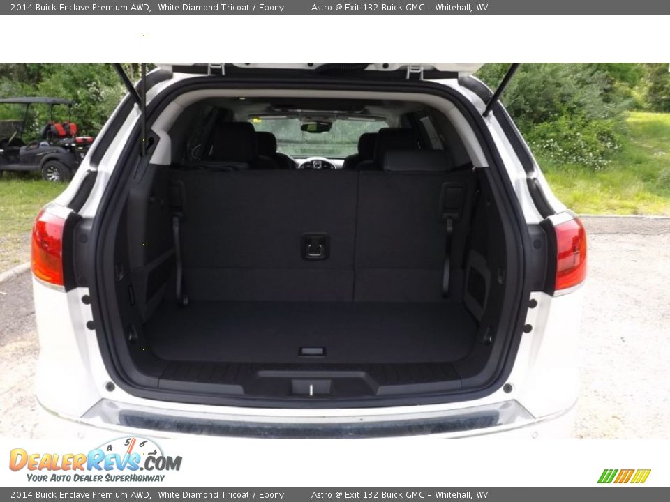 2014 Buick Enclave Premium AWD White Diamond Tricoat / Ebony Photo #9