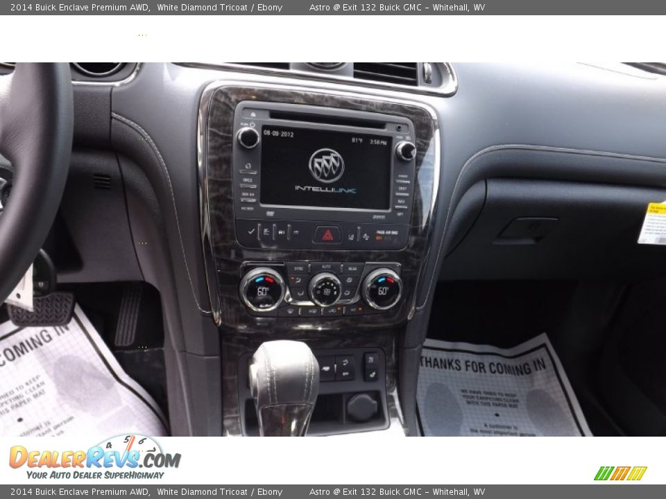 2014 Buick Enclave Premium AWD White Diamond Tricoat / Ebony Photo #15