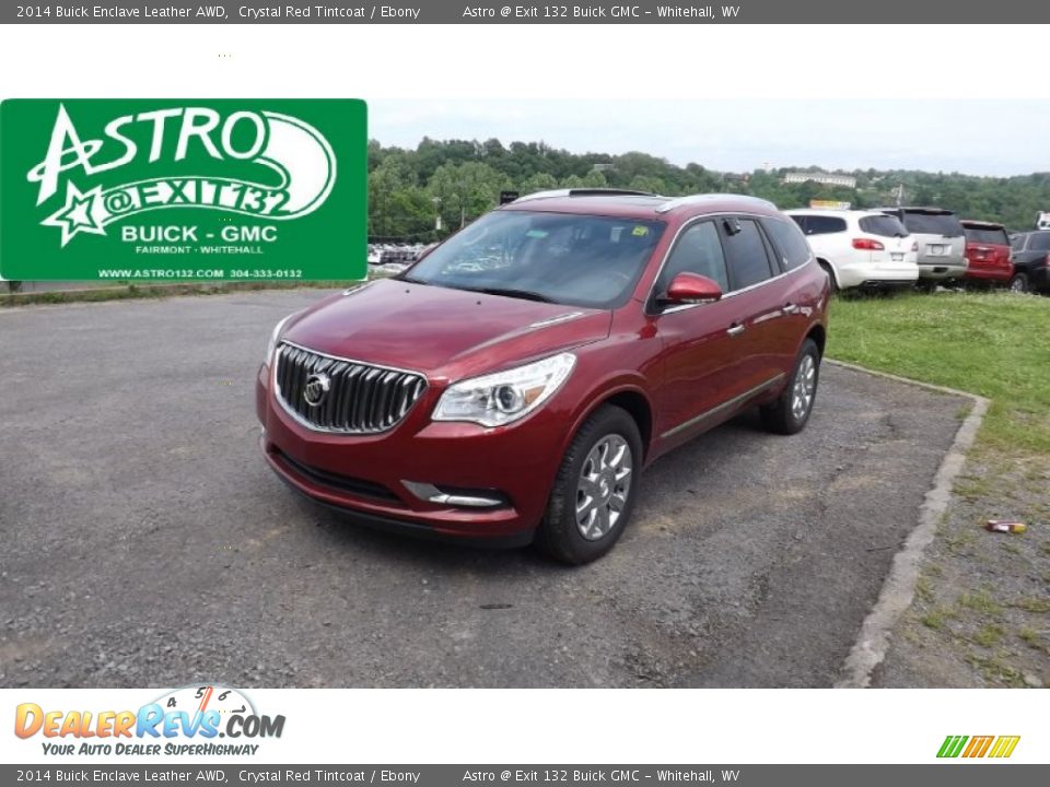2014 Buick Enclave Leather AWD Crystal Red Tintcoat / Ebony Photo #1
