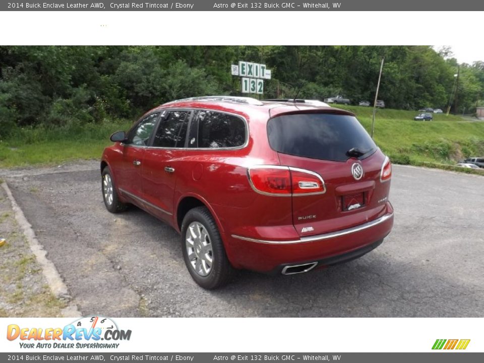 2014 Buick Enclave Leather AWD Crystal Red Tintcoat / Ebony Photo #5
