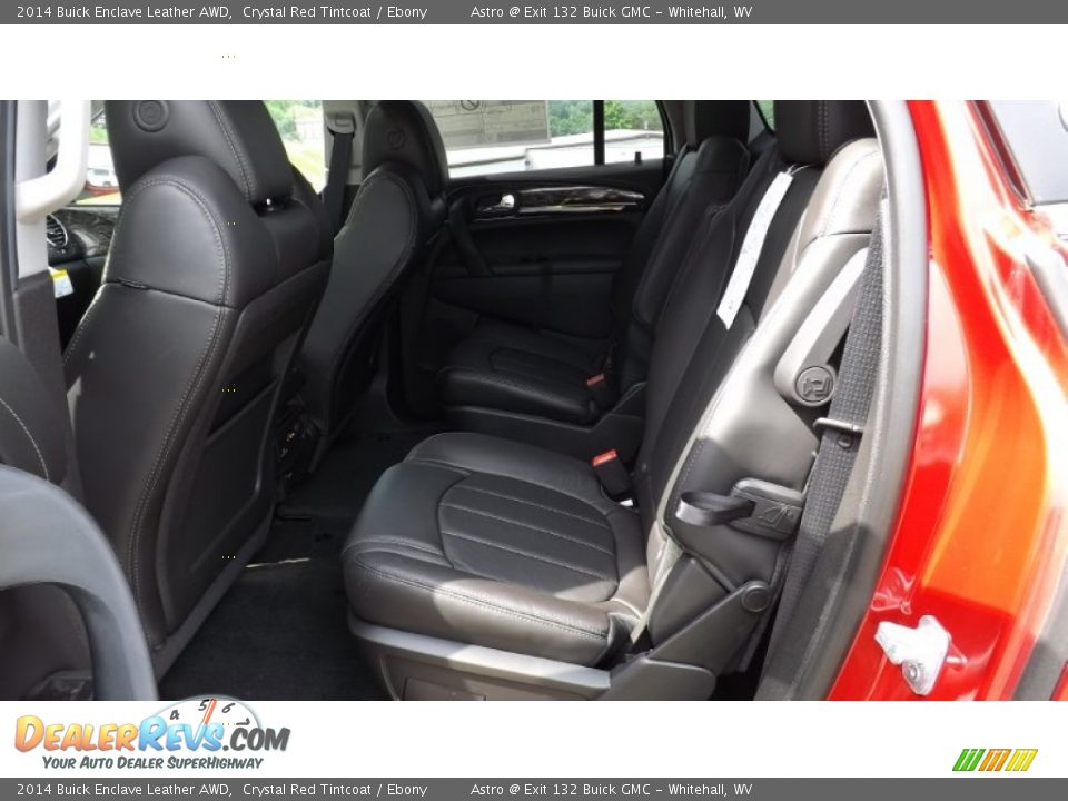 Rear Seat of 2014 Buick Enclave Leather AWD Photo #10