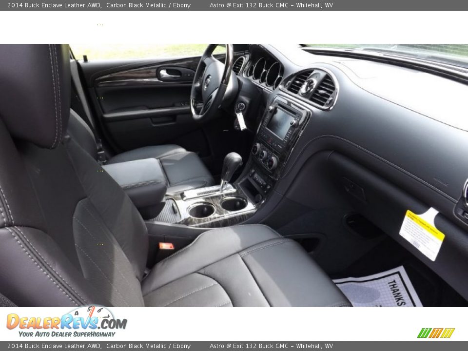 2014 Buick Enclave Leather AWD Carbon Black Metallic / Ebony Photo #5