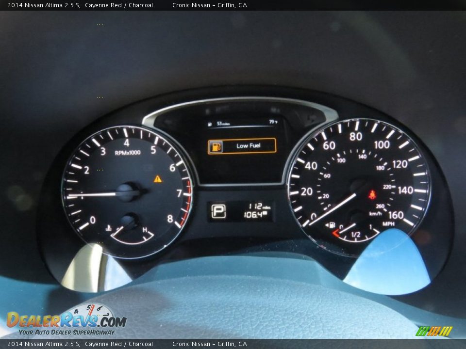 2014 Nissan Altima 2.5 S Cayenne Red / Charcoal Photo #14