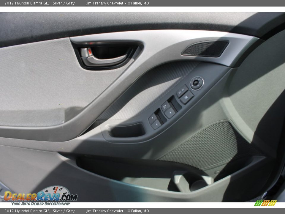 2012 Hyundai Elantra GLS Silver / Gray Photo #15