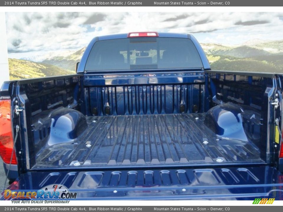 2014 Toyota Tundra SR5 TRD Double Cab 4x4 Blue Ribbon Metallic / Graphite Photo #8
