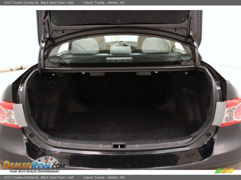 2012 Toyota Corolla LE Black Sand Pearl / Ash Photo #13
