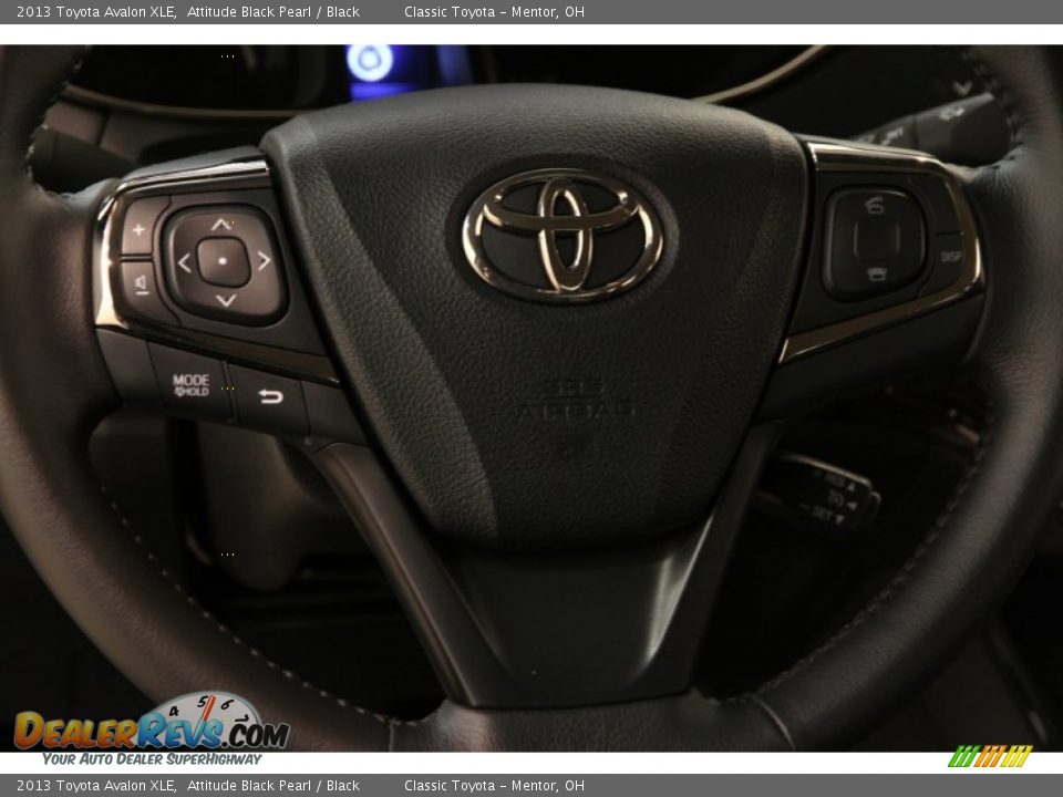 2013 Toyota Avalon XLE Attitude Black Pearl / Black Photo #6