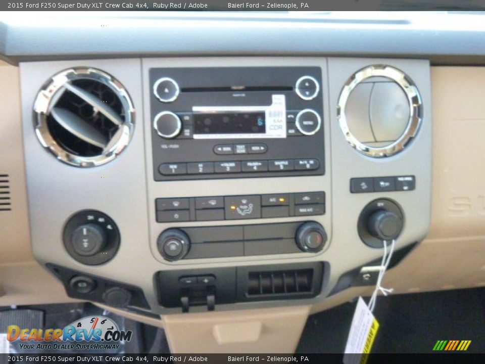 2015 Ford F250 Super Duty XLT Crew Cab 4x4 Ruby Red / Adobe Photo #15
