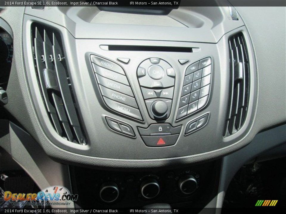 2014 Ford Escape SE 1.6L EcoBoost Ingot Silver / Charcoal Black Photo #10