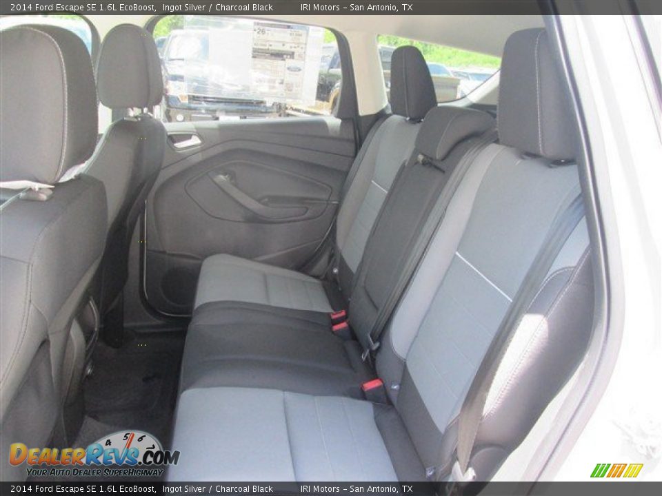 2014 Ford Escape SE 1.6L EcoBoost Ingot Silver / Charcoal Black Photo #11