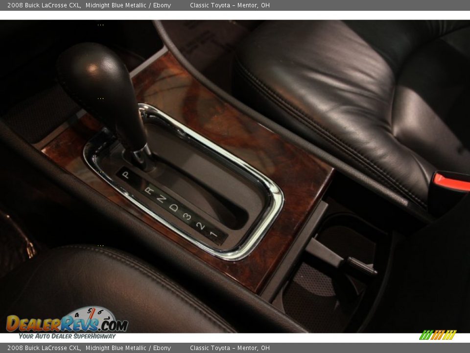 2008 Buick LaCrosse CXL Midnight Blue Metallic / Ebony Photo #9