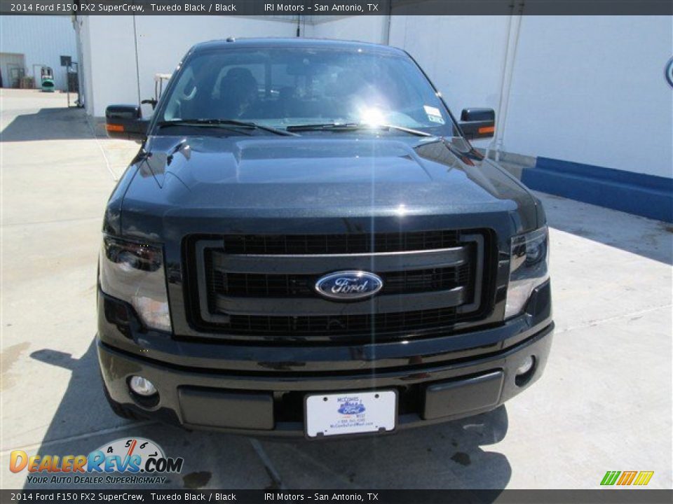 2014 Ford F150 FX2 SuperCrew Tuxedo Black / Black Photo #1