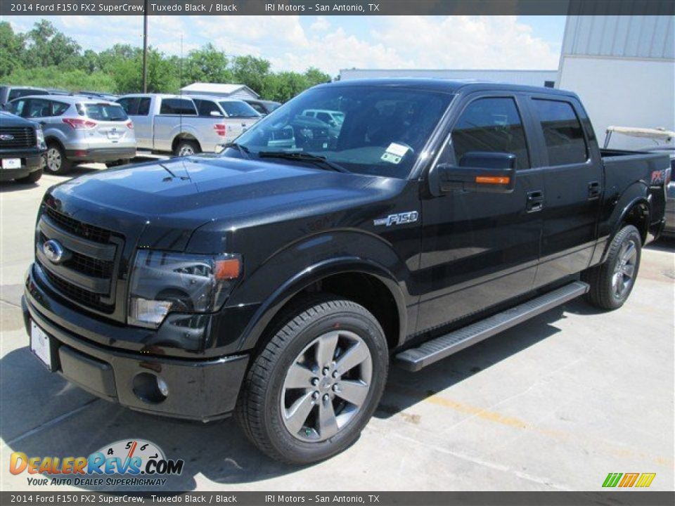 2014 Ford F150 FX2 SuperCrew Tuxedo Black / Black Photo #2