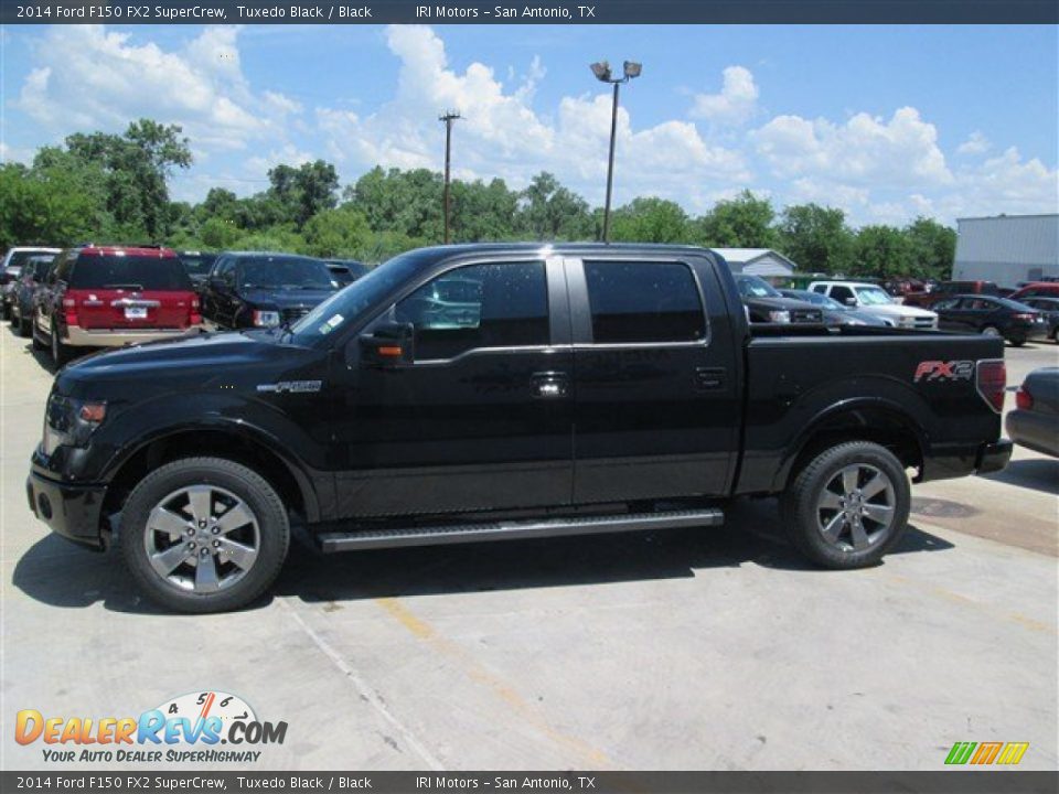 2014 Ford F150 FX2 SuperCrew Tuxedo Black / Black Photo #3