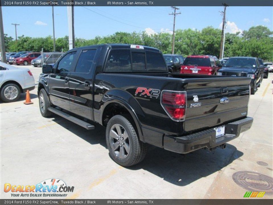 2014 Ford F150 FX2 SuperCrew Tuxedo Black / Black Photo #4