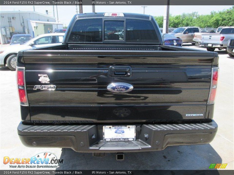 2014 Ford F150 FX2 SuperCrew Tuxedo Black / Black Photo #6