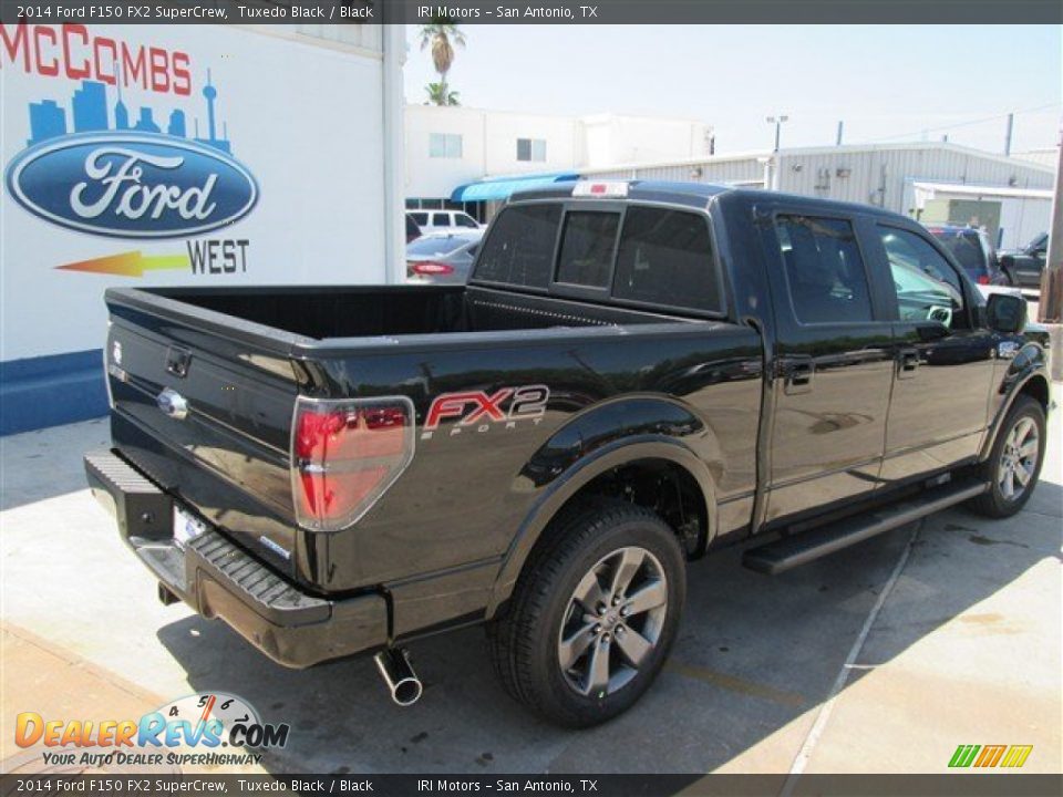 2014 Ford F150 FX2 SuperCrew Tuxedo Black / Black Photo #7