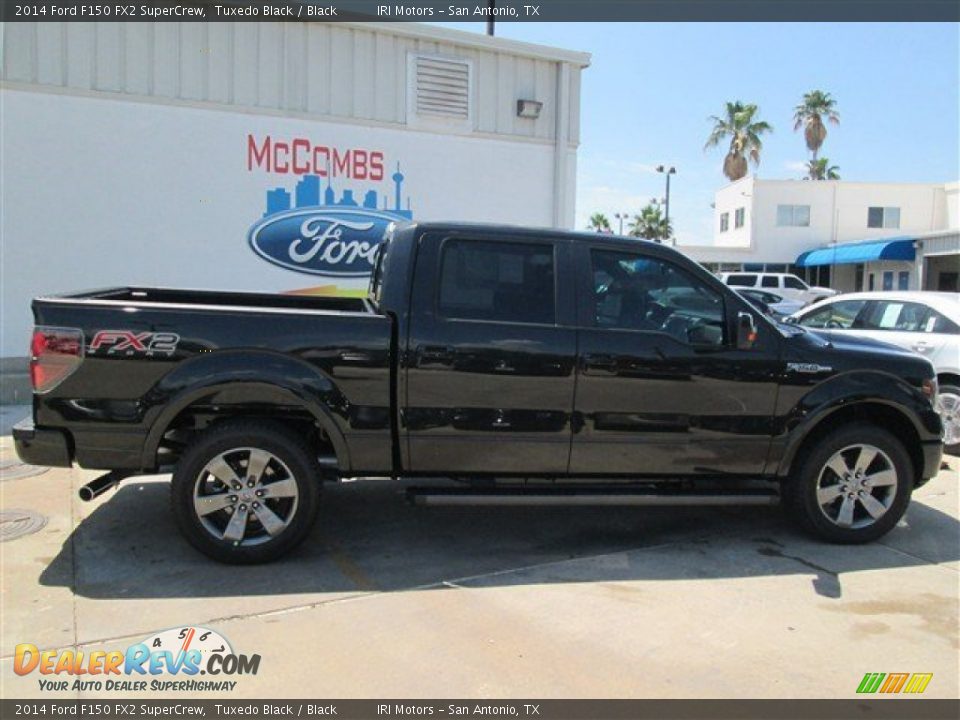 2014 Ford F150 FX2 SuperCrew Tuxedo Black / Black Photo #8