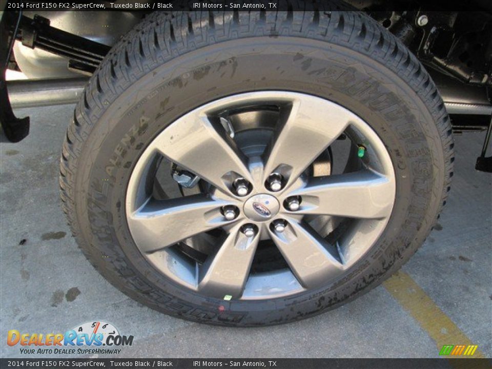 2014 Ford F150 FX2 SuperCrew Tuxedo Black / Black Photo #9