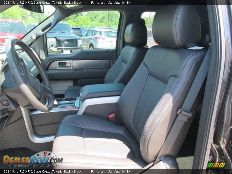 2014 Ford F150 FX2 SuperCrew Tuxedo Black / Black Photo #13
