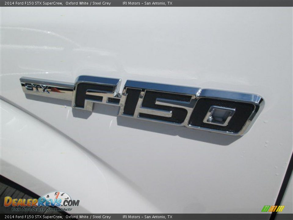 2014 Ford F150 STX SuperCrew Oxford White / Steel Grey Photo #11