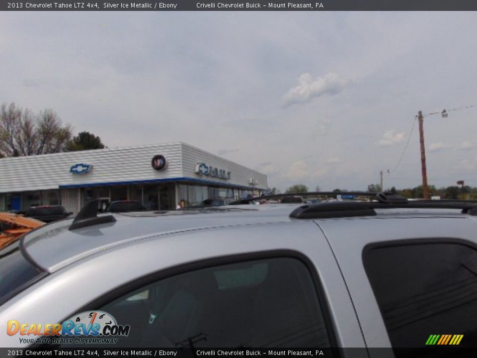 2013 Chevrolet Tahoe LTZ 4x4 Silver Ice Metallic / Ebony Photo #3