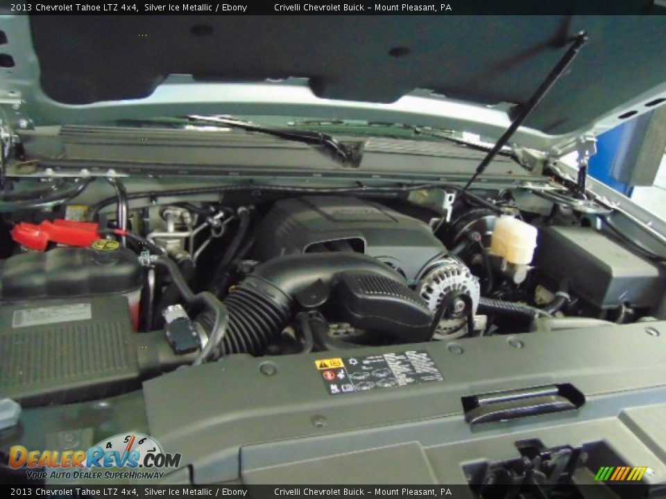 2013 Chevrolet Tahoe LTZ 4x4 Silver Ice Metallic / Ebony Photo #11