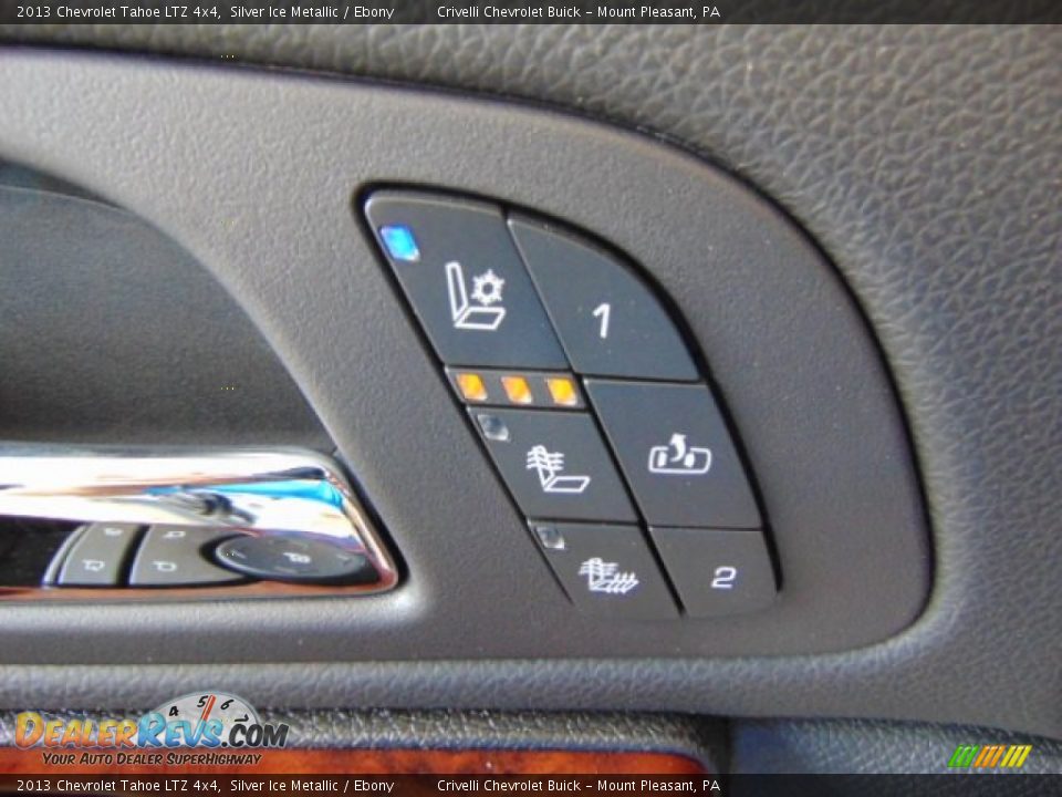 2013 Chevrolet Tahoe LTZ 4x4 Silver Ice Metallic / Ebony Photo #14