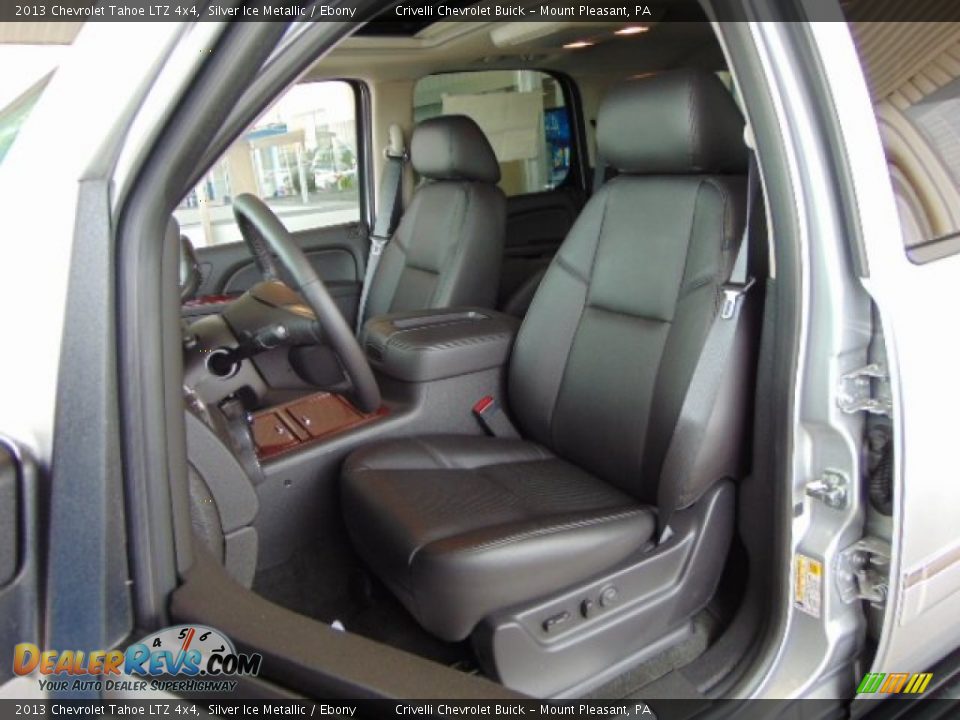2013 Chevrolet Tahoe LTZ 4x4 Silver Ice Metallic / Ebony Photo #15