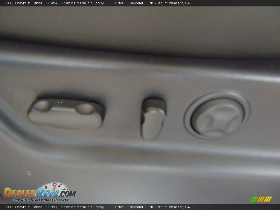 2013 Chevrolet Tahoe LTZ 4x4 Silver Ice Metallic / Ebony Photo #16