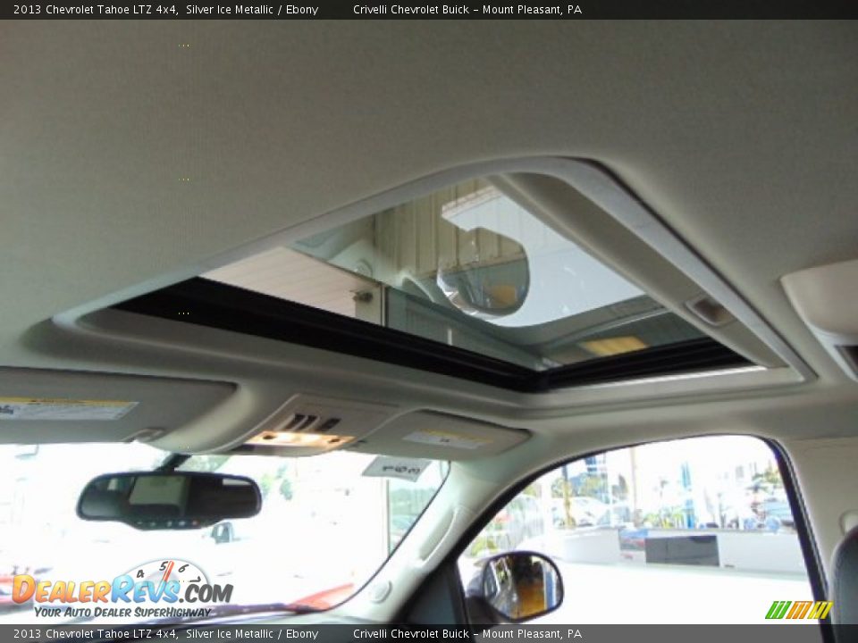 2013 Chevrolet Tahoe LTZ 4x4 Silver Ice Metallic / Ebony Photo #19