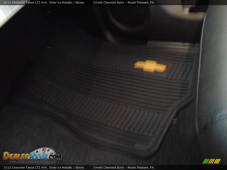 2013 Chevrolet Tahoe LTZ 4x4 Silver Ice Metallic / Ebony Photo #20
