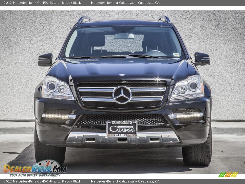 2012 Mercedes-Benz GL 450 4Matic Black / Black Photo #2